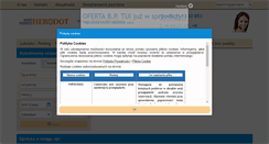 Desktop Screenshot of herodot.com.pl